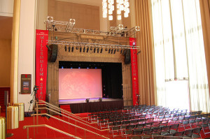 The Millennium Stage at the Kennedy Center. (Photo: mojamusic/Flickr)