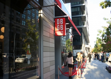 Chef Daniel Boulud opened his DBGB Kitchen and Bar in CityCenterDC earlier this month. (Photo: Mark Heckathorn/DC on Heels)