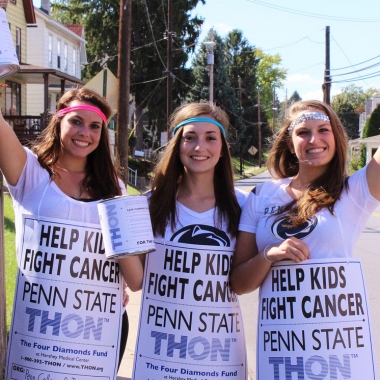 Every year Penn State students raise money to help kids fight cancer. (Photo: Penn State)