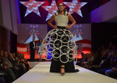 VOA Associates' creative interpretation of Andrew Johnson's presidency (Photo: Scott Steinke)