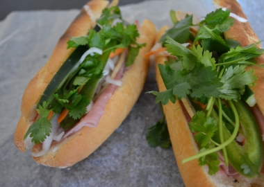 Pate and ham banh mi from Seven Corners' Banh Mi So 1. (Photo: Lanna Nguyen/DC on Heels)