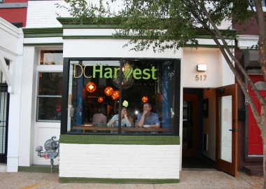 Brothers Arthur and Jared Ringel opened DC Harvest, which uses mostly domestic ingredients, in mid-September on H Street NE. (Photo: Mark Heckathorn/DC on Heels)