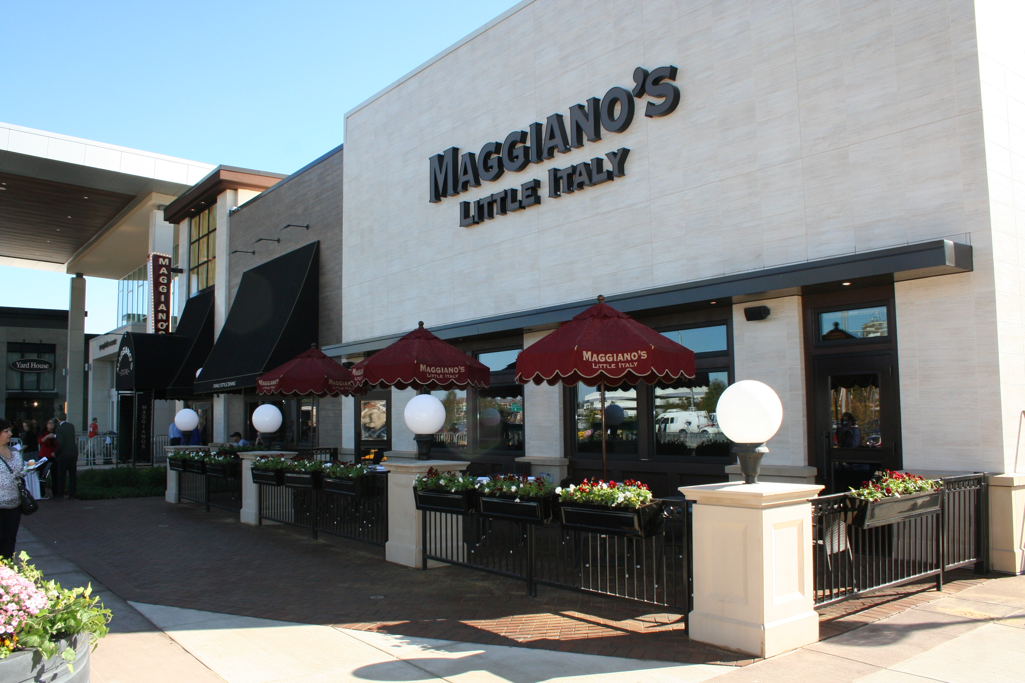 Maggiano's Little Italy opened in the new Springfield Town Center on Oct. 17. (Photo: Mark Heckathorn/DC on Heels)
