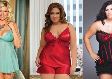 Baby doll, camisole and corset lingerie can bring out the best in your body type. (Photos: Lingerie Diva)