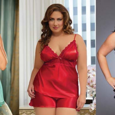 Baby doll, camisole and corset lingerie can bring out the best in your body type. (Photos: Lingerie Diva)