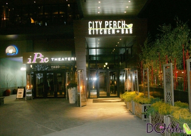 City Perch Kitchen + Bar opened last Thursday at the iPic Theaters in the new Pike & Rose development in North Bethesda. (Photo: Mark Heckathorn/DC on Heels)