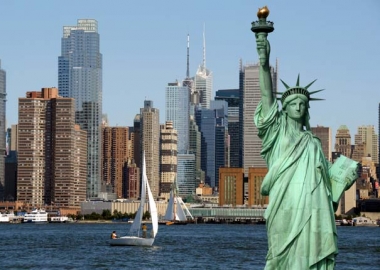 The Stature of Liberty overlooks New York Harbor. (Photo: Shutterstock)