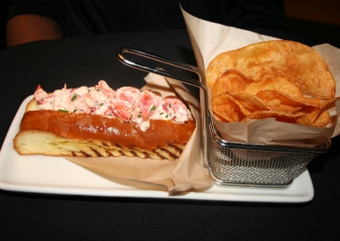 For $18 you can have a lobster roll and Old Bay chips. (Photo: Mark Heckathorn/DC on Heels)
