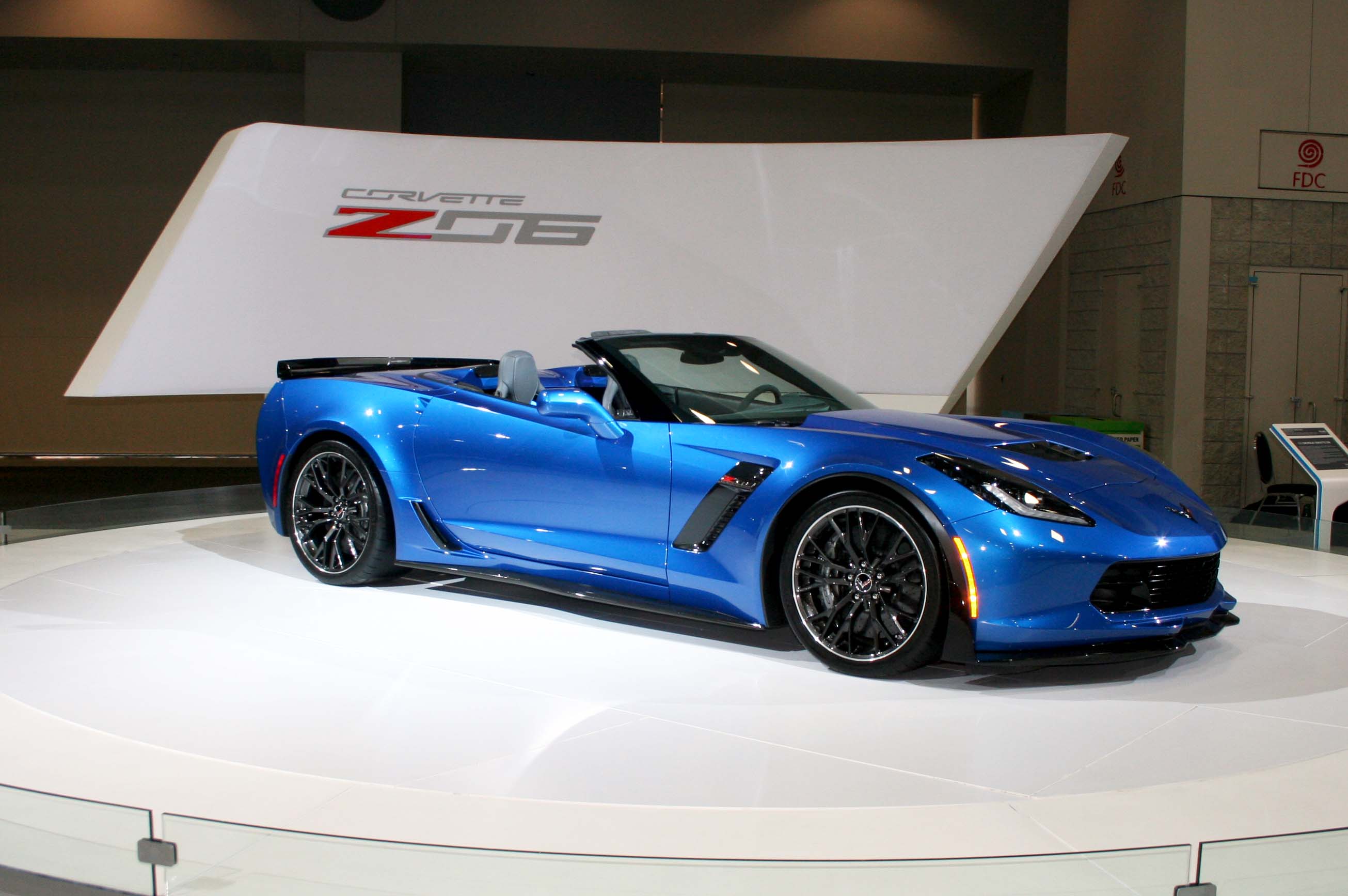 Chevrolet's Z06 Corvette is on display this week at the Washington Auto Show. (Photo: Mark Heckathorn/DC on Heels)