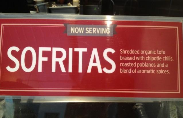 Buy a new sofritas from Chipolte on Jan. 26 and get a free item on your next visit. (Photo: Veg Girl RD)