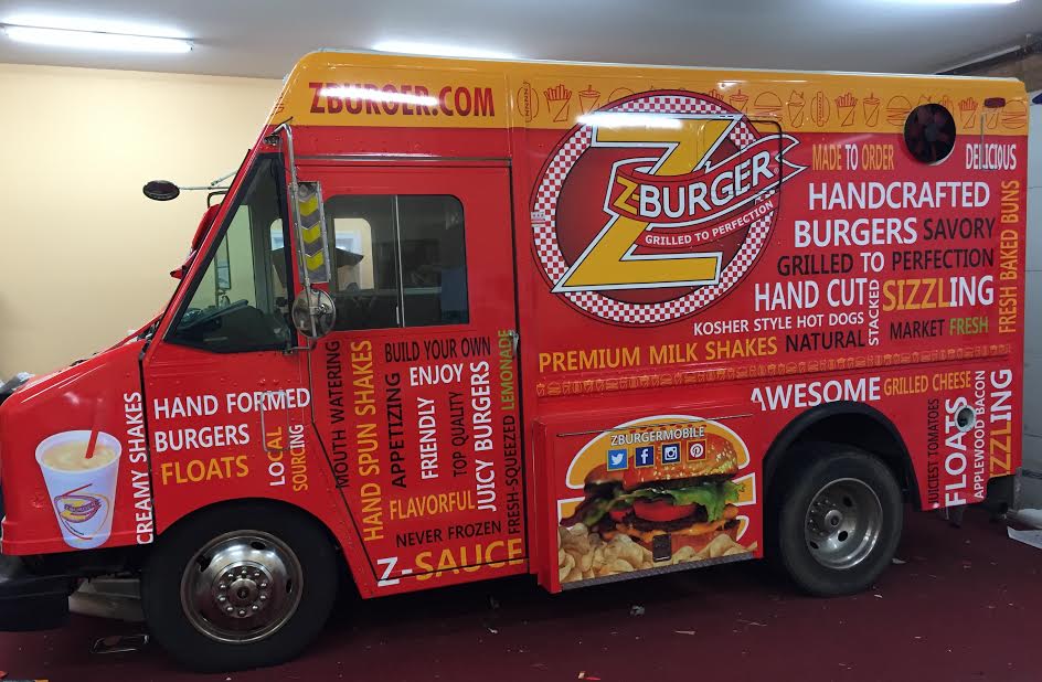 The Z-Burger Mobile will take to the street Jan. 20. (Photo: Peter Tabibian)