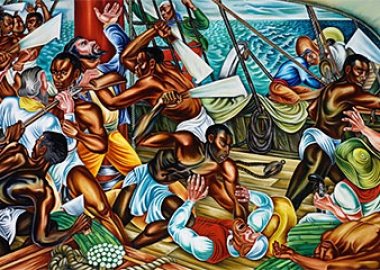The Smithsonian's Museum of American History will celebrate Black History Month with a display of artwork from Hall Woodruff. (Artwork: Hall Woodruff)