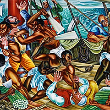 The Smithsonian's Museum of American History will celebrate Black History Month with a display of artwork from Hall Woodruff. (Artwork: Hall Woodruff)
