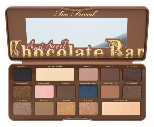 Decadent chocolate-hued eye shadows from Too Faced's Spring 2015 Semi-Sweet Collection (Photo: Too Faced Cosmetics)