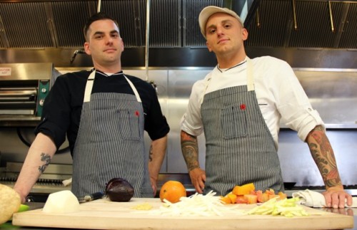 John Leavitt (left) and James Duke will head up Provision No. 14's culinary team. (Photo: Provision No. 14)