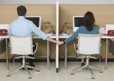 Dating at work is harder than you'd think. (Photo: www.eharmony.com.au)
