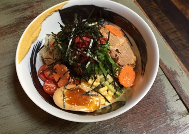 Daikaya's Hiyashi cold ramen dish has returned to the menu for summer. (Photo: Daikaya)