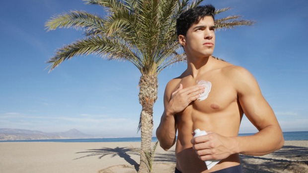 Only 14.3 percent of men use sunscreen regularly on their face and exposed skin. (Photo: iStock)
