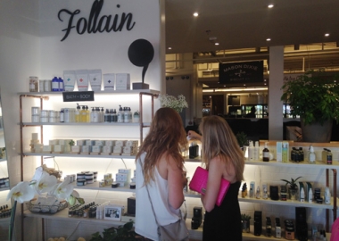 Follain's new D.C. shop at Union Market. (Photo: Lia Phipps/DC on Heels)