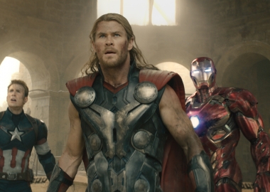 Marvel's Avengers: Age Of Ultron (L to R) Hulk (Mark Ruffalo), Captain America (Chris Evans), Thor (Chris Hemsworth), Iron Man (Robert Downey Jr.), Black Widow (Scarlett Johansson), and Hawkeye (Jeremy Renner). (Photo: Marvel)