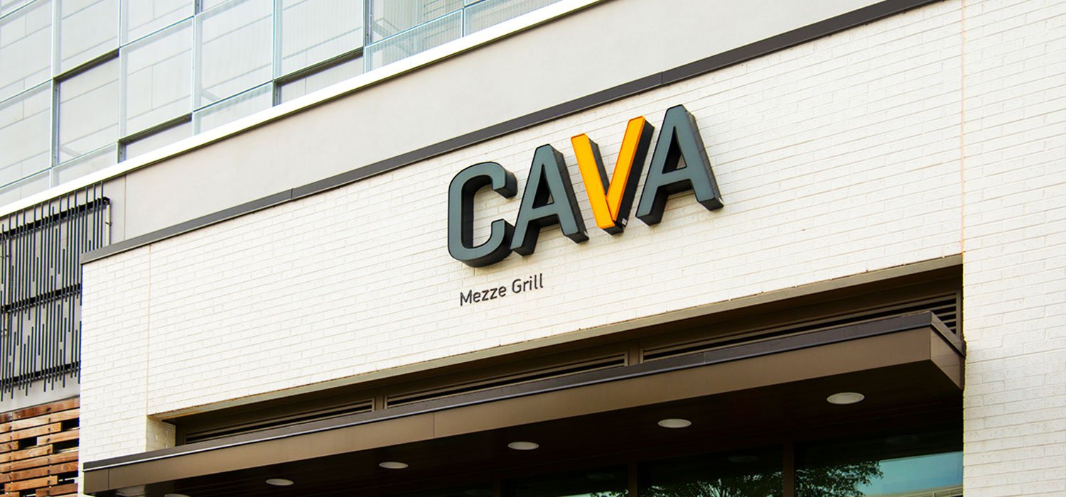 Cava Grill will open its news location at 11049 Lee Highway in Fairfax's Kamp Washington Shopping Center on Tuesday. (Photo: Mosaic District)