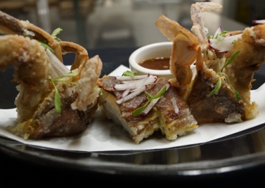 Sushiko is serving fried softshell whale crabs.. (Photo: Sushiko)