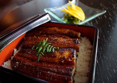 Sushiko will be serving ina-jyu, a dish made of broiled eel and rice, all month long. (Photo: Paula Olinto)