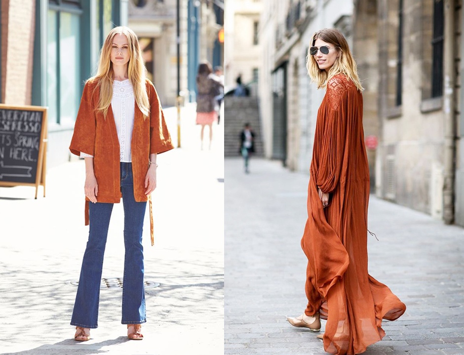 Rust and terracotta are the hot colors for fall 2015. (Photo: Nika Huk)