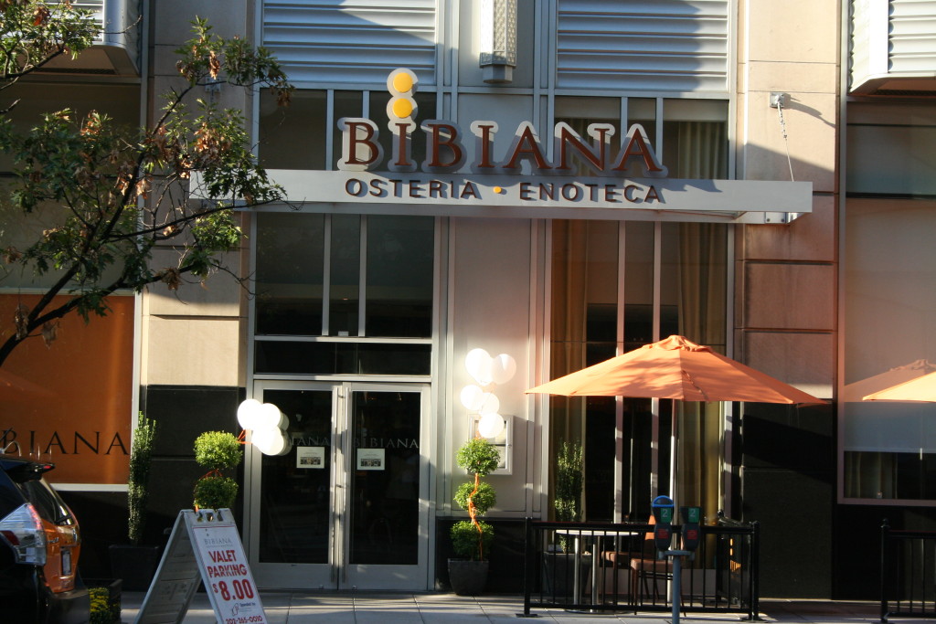 Bibiana Osteria Enoteca will host a Lechthaler Vineyards happy hour beginning at 5:30 p.m.on Thursday. (Photo: Mark Heckathorn/DC on Heels)