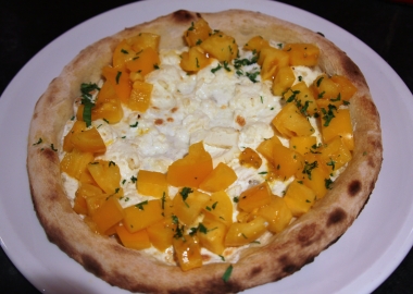 Ella's Wood Fired Pizza is featuring a special pizza in honor of the Pope's visit. (Photo: Ella's Wood Fired Pizza)