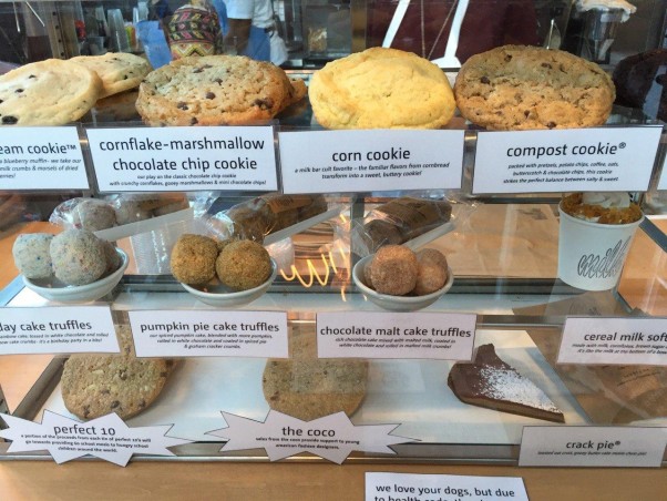 Some of the offerings at the new Milk Bar in CityCenterDC, which opened Friday. (Photo: Tim Ebner)