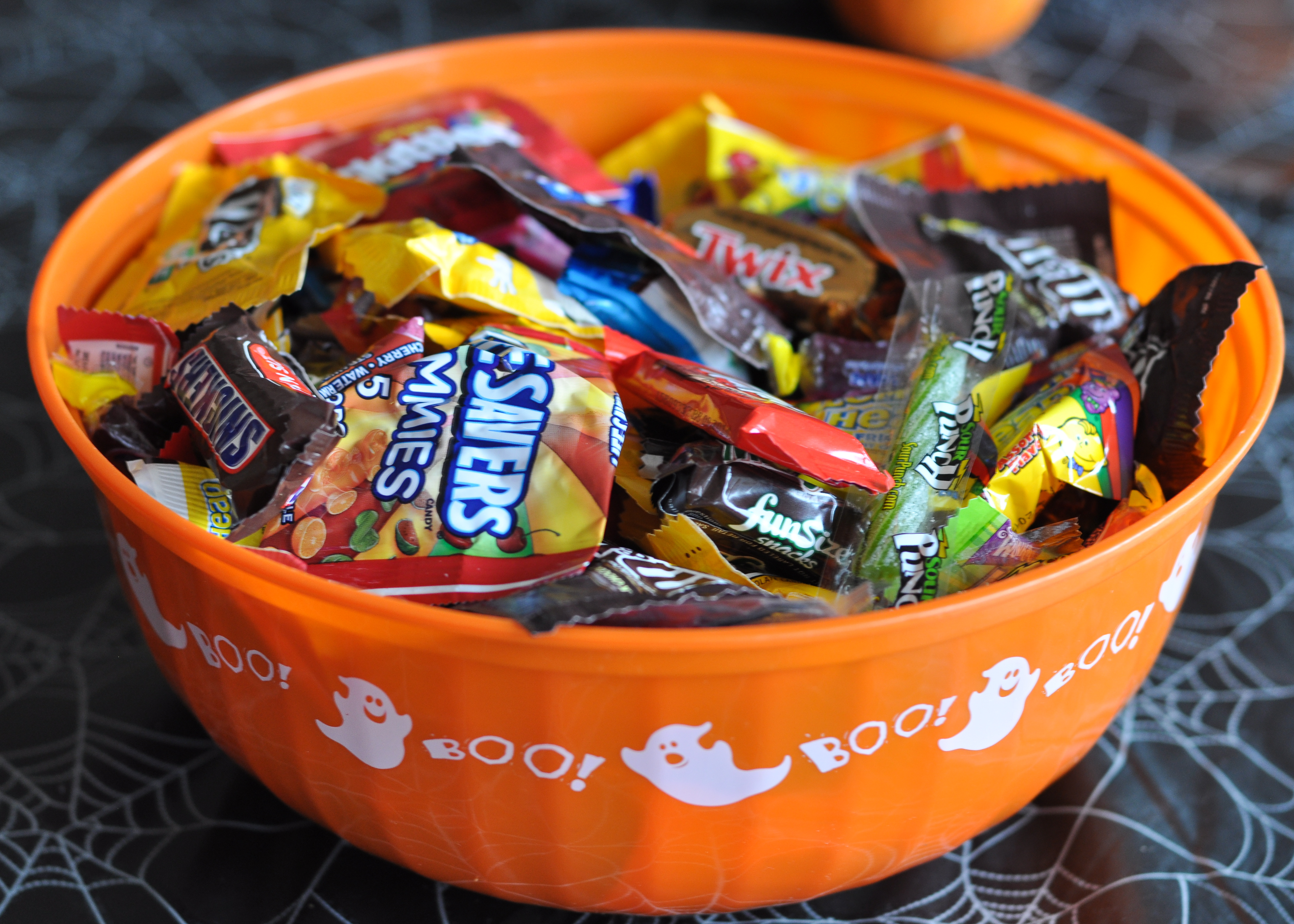Candy may be trick-or-treat staples, but it can be dangerous for children with food allergies. (Photo: Nutritious Eats)