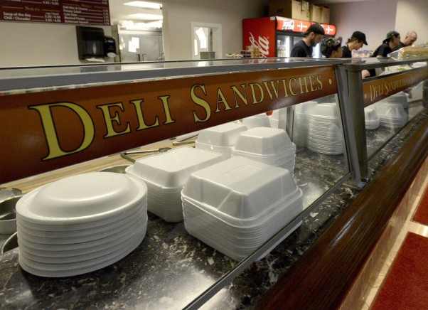 Beginning Jan. 1, the District will ban the use of Styrofoam containers at restaurants and other food-related businesses. (Photo: Portland Press Herald)