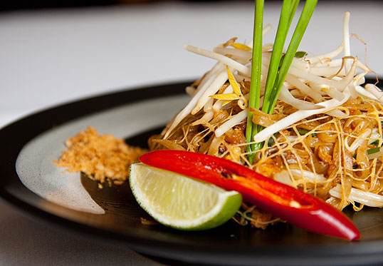Monday means bottomless vegetable or chicken pad thai at Mango Tree in CityCenterDC. (Photo: Mango Tree)