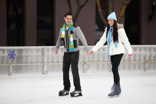 Bring a date ice skating so they can catch you when you fall. (Photo: Gene Chutka/Getty Images)