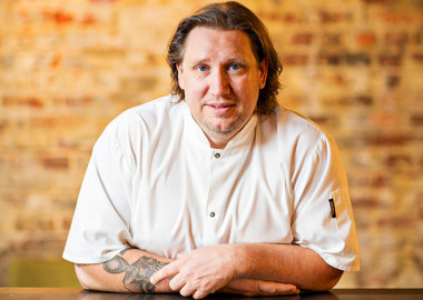 Chef R.J. Cooper's last night at Rogue 24 was New Year's Eve. He's headed to the Marriott Center City in Charlotte, N.C. (Photo: Scott Suchman)