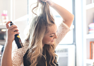Dry shampoo removes sebum, but doesn't strip natural oils that your hair needs. (Photo: Wayofliving.com)