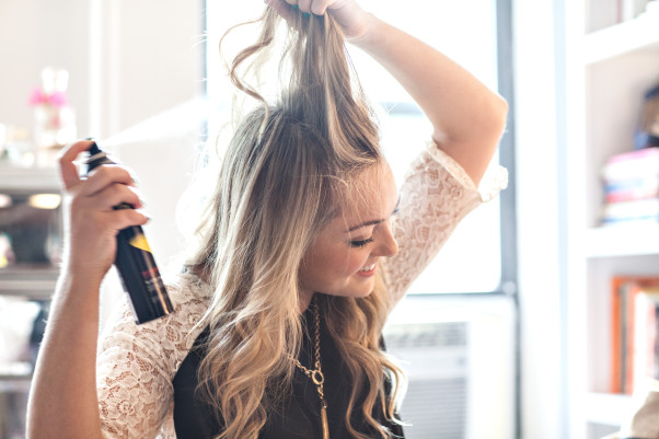 Dry shampoo removes sebum, but doesn't strip natural oils that your hair needs. (Photo: Wayofliving.com)