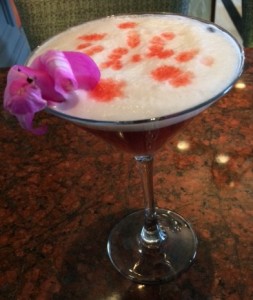 Jardenea in the Melrose Hotel will serve the Melrose Blossomtini during March and April in honor of the cherry blossoms. (Photo: Jardenea)