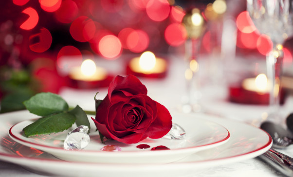 Many area restaurants are offer Valentine's dinner specials all weekend long. (Stock photo)