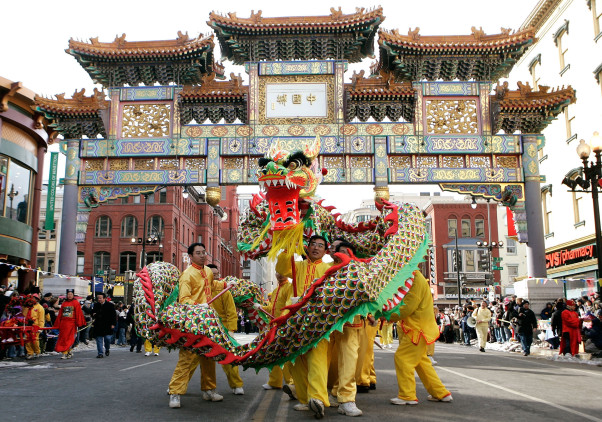 Welcome 4714 at the annual Chinese New Year Parade in Chinatown. (Photo: Getty Images)