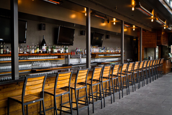 Jack Rose Dining Saloon will host its "courtside" happy hour in its heated rooftop terrace bar. (Photo: Shauna Alexander)
