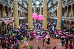 A wide range of activities await you and the family at the National Cherry Blossom Festival  Family Day. (Photo: National Building Museum)