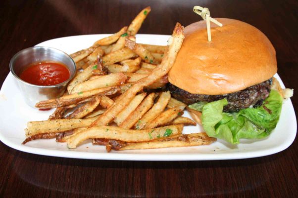 The Copperwood burger was the best dish of lunch. (Photo: Mark Heckathorn/DC on Heels)