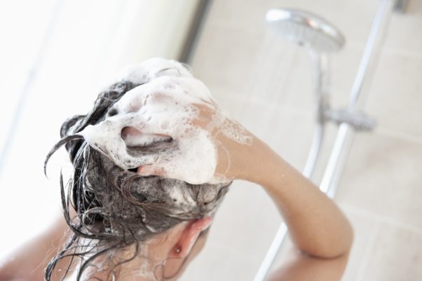 Only wash a few times a week to keep your hair's natural oils. (Photo: iStock)
