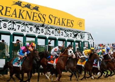 The 141st Preakness Stakes comes to the Pimlico Race Course in Baltimore on Saturday. (Photo: Getty Images)