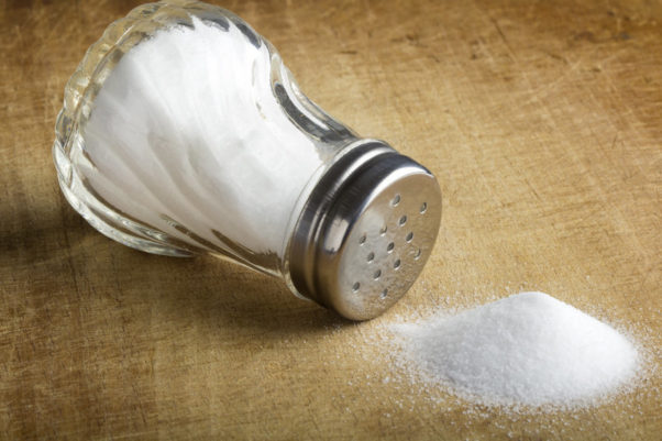 The World Health Organization recommends people not consume more than 5 grams of salt per day. (Photo: Sebastian Studio/Fotolia)