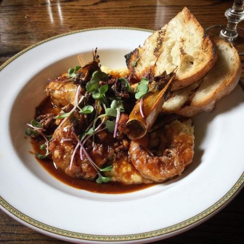 Beuchert's Saloon begins lunch serving Tuesday with a menu that features shrimp and grits. (Photo: get_sumner/Instagram)