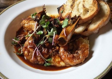 Beuchert's Saloon begins lunch serving Tuesday with a menu that features shrimp and grits. (Photo: get_sumner/Instagram)