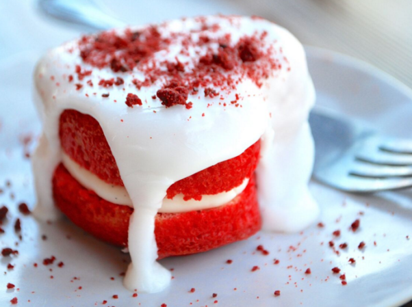 Bayou Bakery is selling a heart-shaped red velvet cake with a portion of the proceeds going to Martha's Table. (Photo: Bayou Bakery)